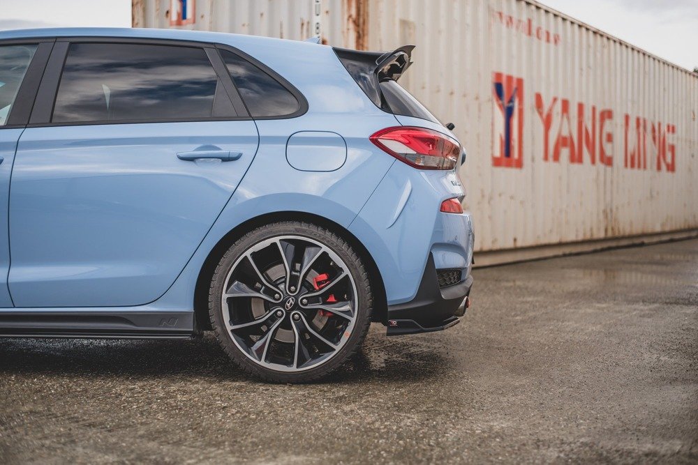 Maxton Design Hyundai i30 Mk3 N Rear Side Splitters v3