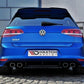 Maxton Design VW Golf Mk7 R (Prefacelift) Hatchback Rear Diffuser & Rear Side Splitters