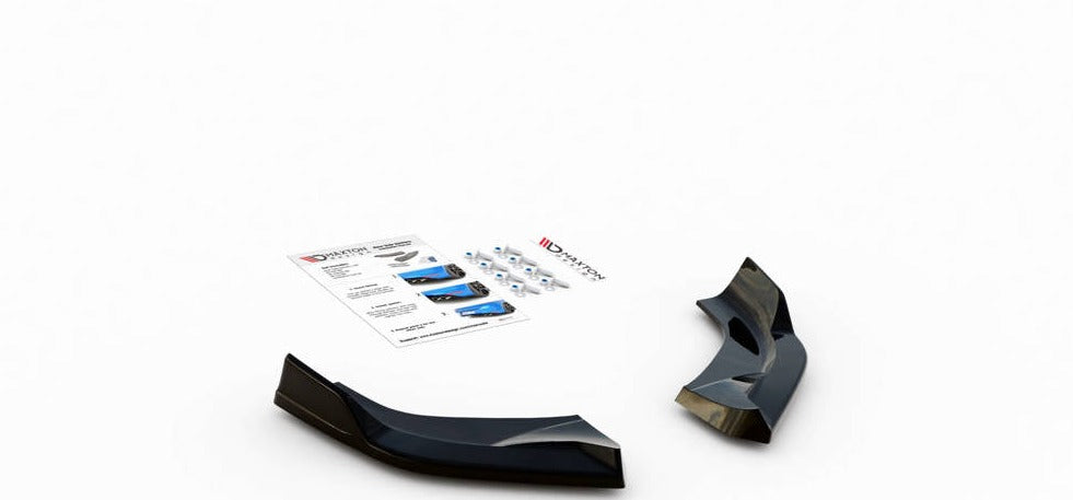 Maxton Design Hyundai i30 N Mk3.5 Facelift Hatchback Rear Side Splitters v3