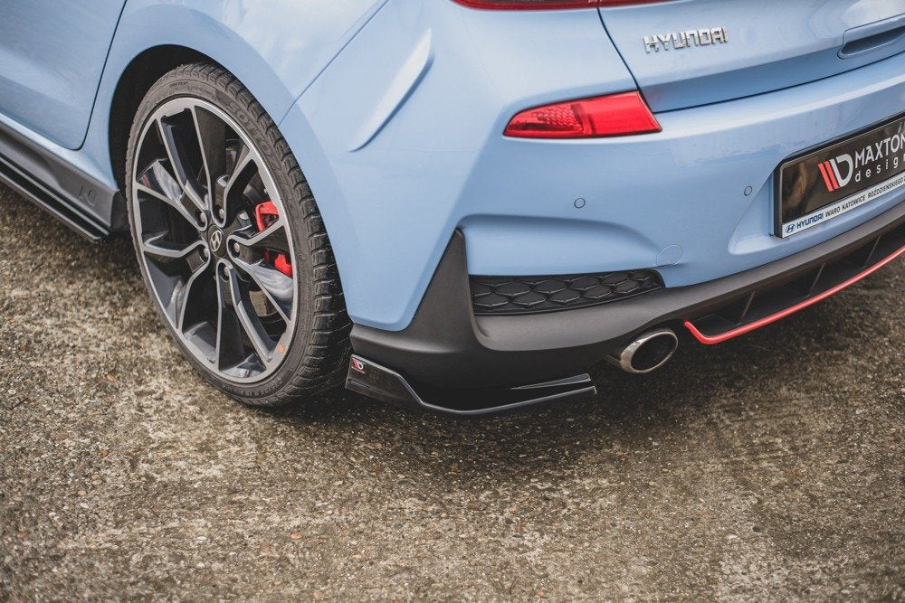 Maxton Design Hyundai i30 Mk3 N Rear Side Splitters v3